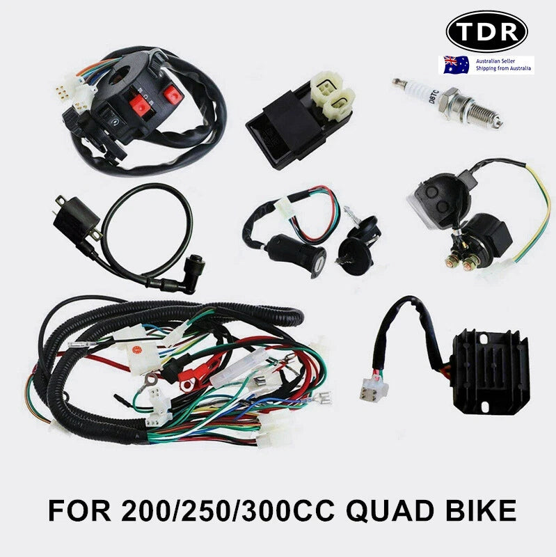 Full Set Electric Wiring Harness for ATV QUAD 150/200/250C (CDI)