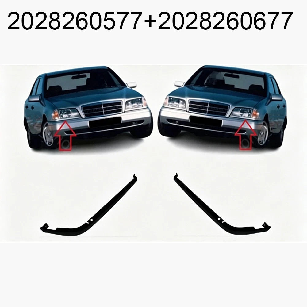 Headlight Lower Trim Strip for Mercedes C-Class W202 1998 through 2000