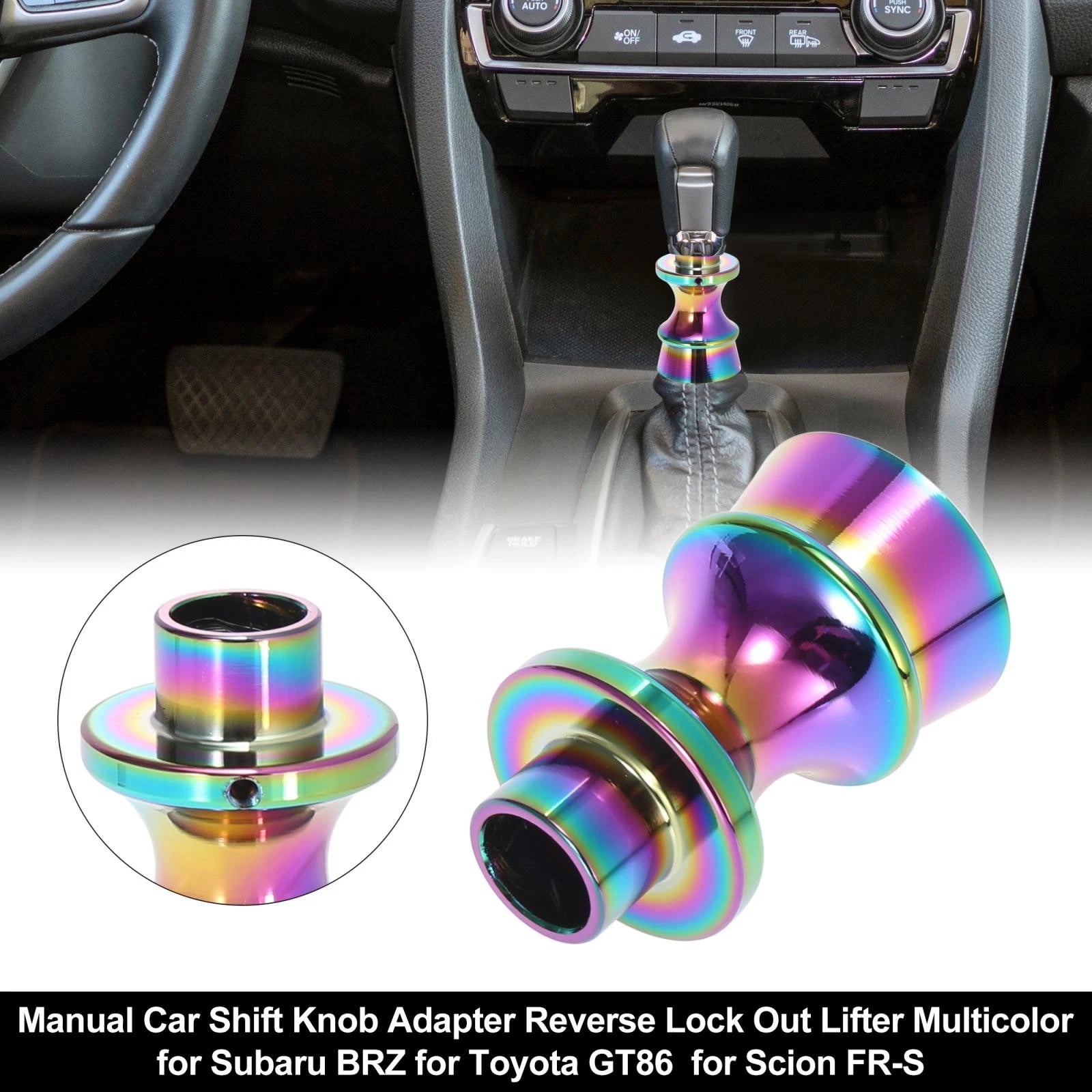 Shift Knob Reverse Lock Out Lifter Replacement for Subaru BRZ Toyota GT86 (2013–2020)