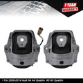 Set of 2 Engine Motor Bracket Mounts for Audi A4 A5 Quattro (2009–2014)