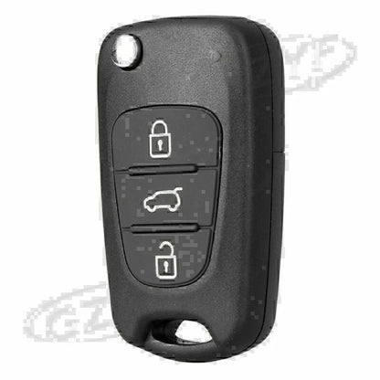 1x Remote Key Fob Case for KIA K2 K5 (S161B) Flip Key Shell