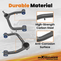 2x Front Upper Control Arms for 2019-2024 Chevy Silverado 1500 Sierra