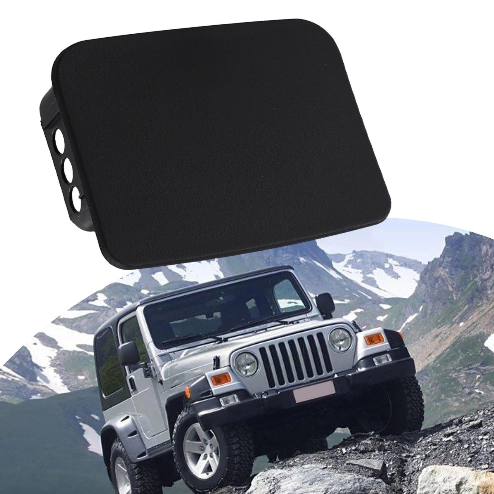 Bumper End Cap for Jeep Wrangler (2007–2018) Left or Right Side Replacement