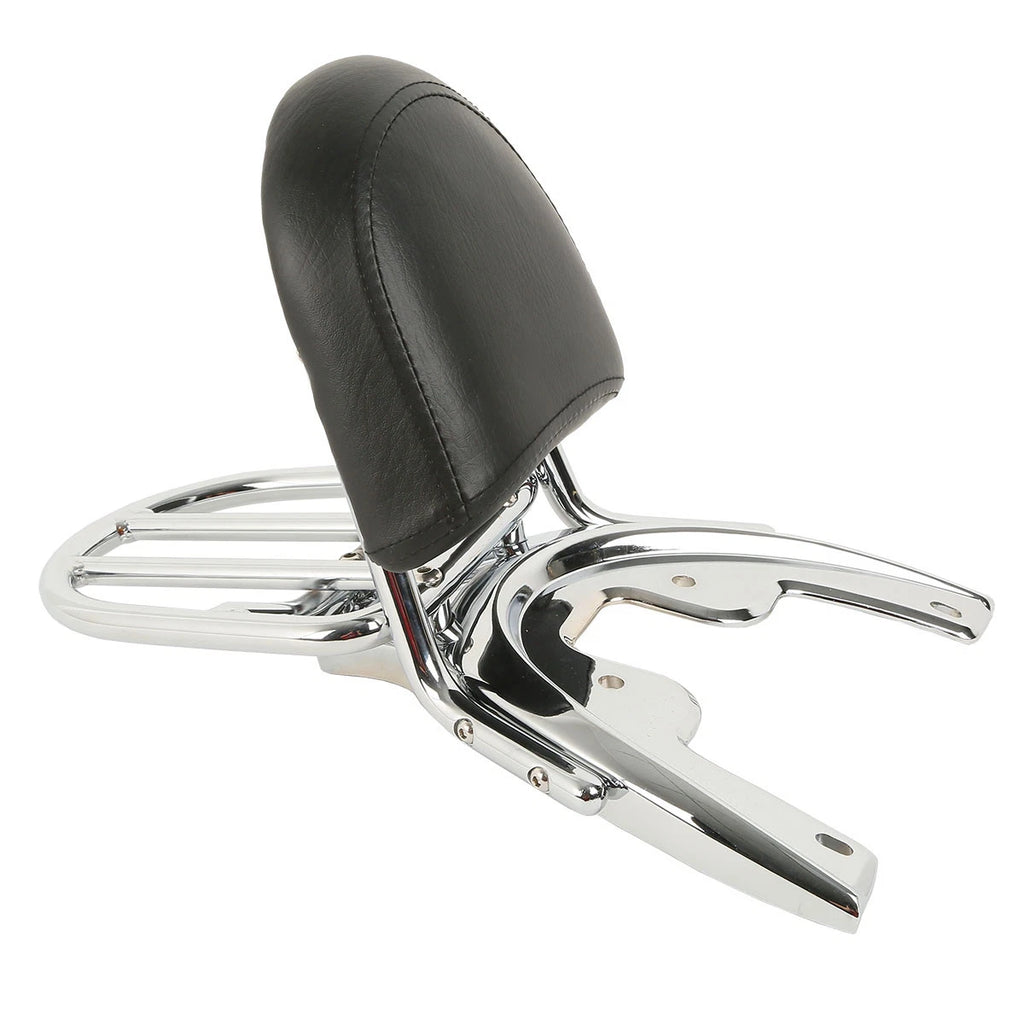 Sissy Bar Backrest Pad Rack Baseplate for Harley V-Rod (2002–2006)