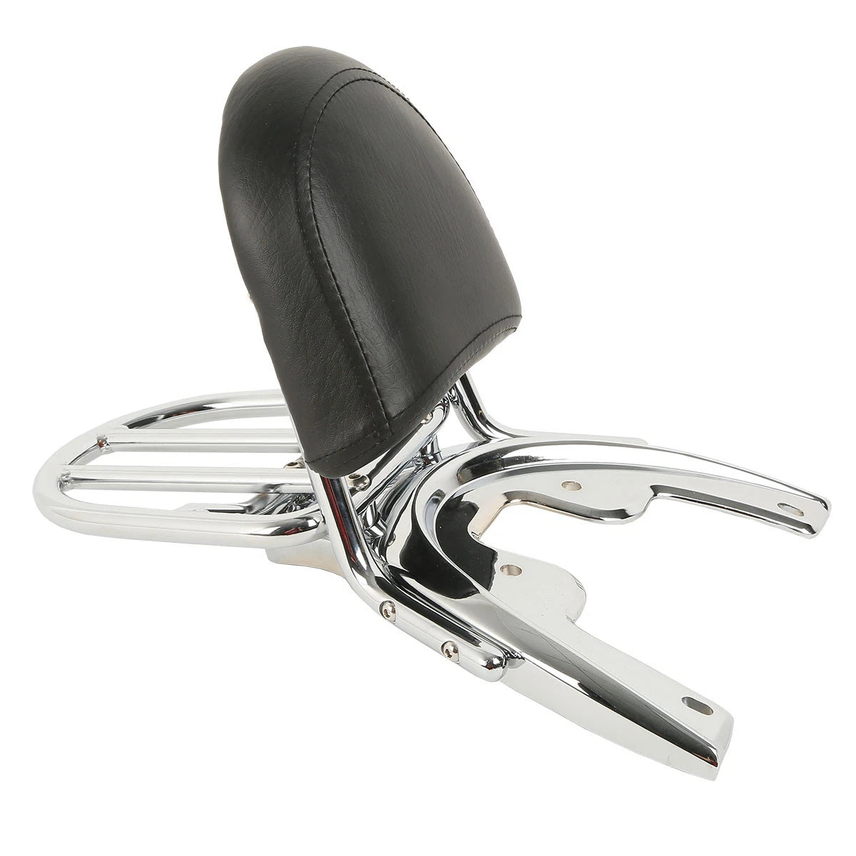 Sissy Bar Backrest Pad Rack Baseplate for Harley V-Rod (2002–2006)