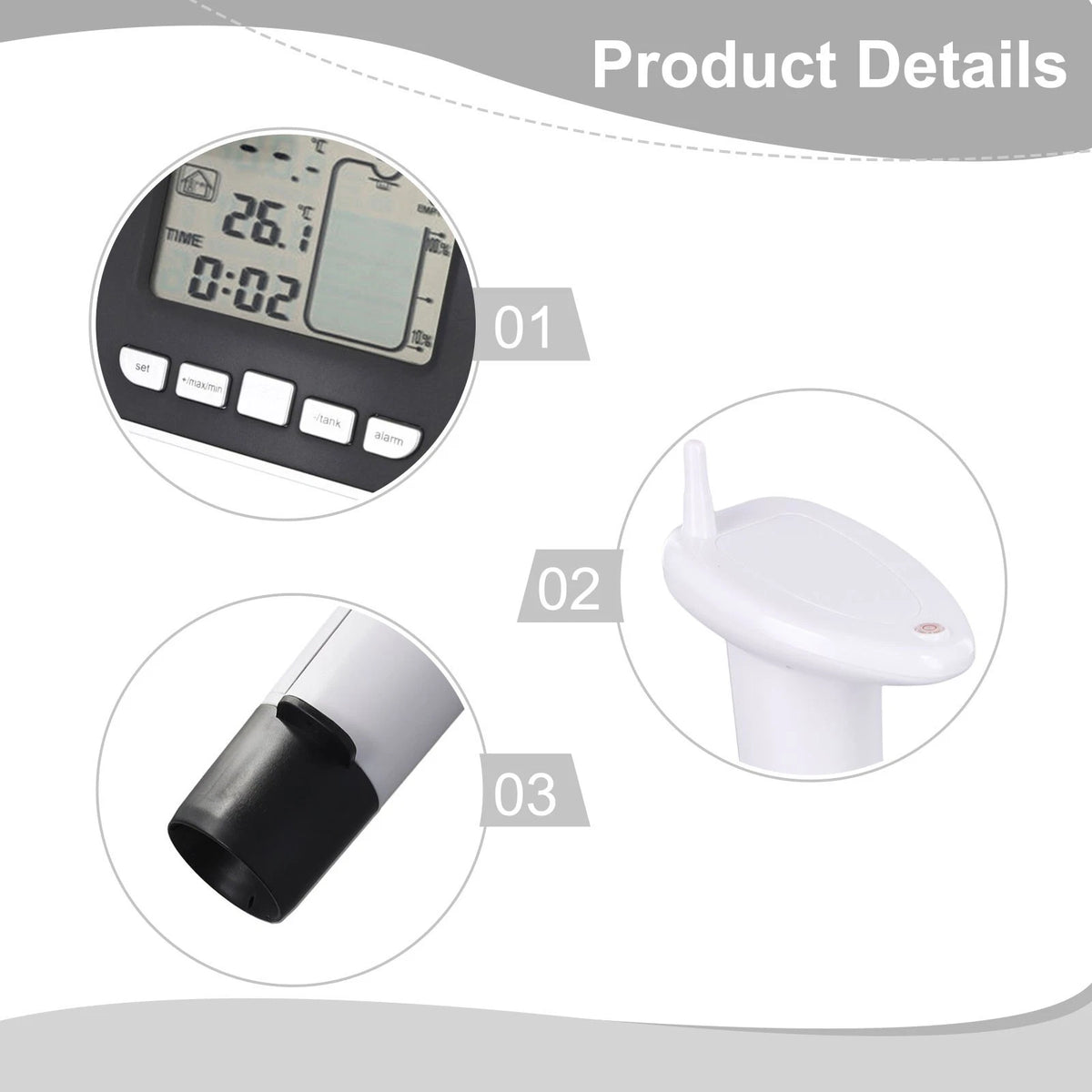 Liquid Level Meter for Cistern Rainwater Tank