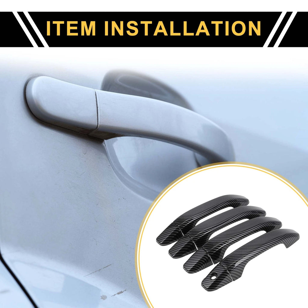 Exterior Door Handle Cover Set for Chevrolet Silverado 1500 (2007–2013)