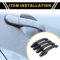 Exterior Door Handle Cover Set for Chevrolet Silverado 1500 (2007–2013)