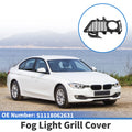 Front Left Fog Light Grill Replacement for BMW 3 Series (2012–2018)