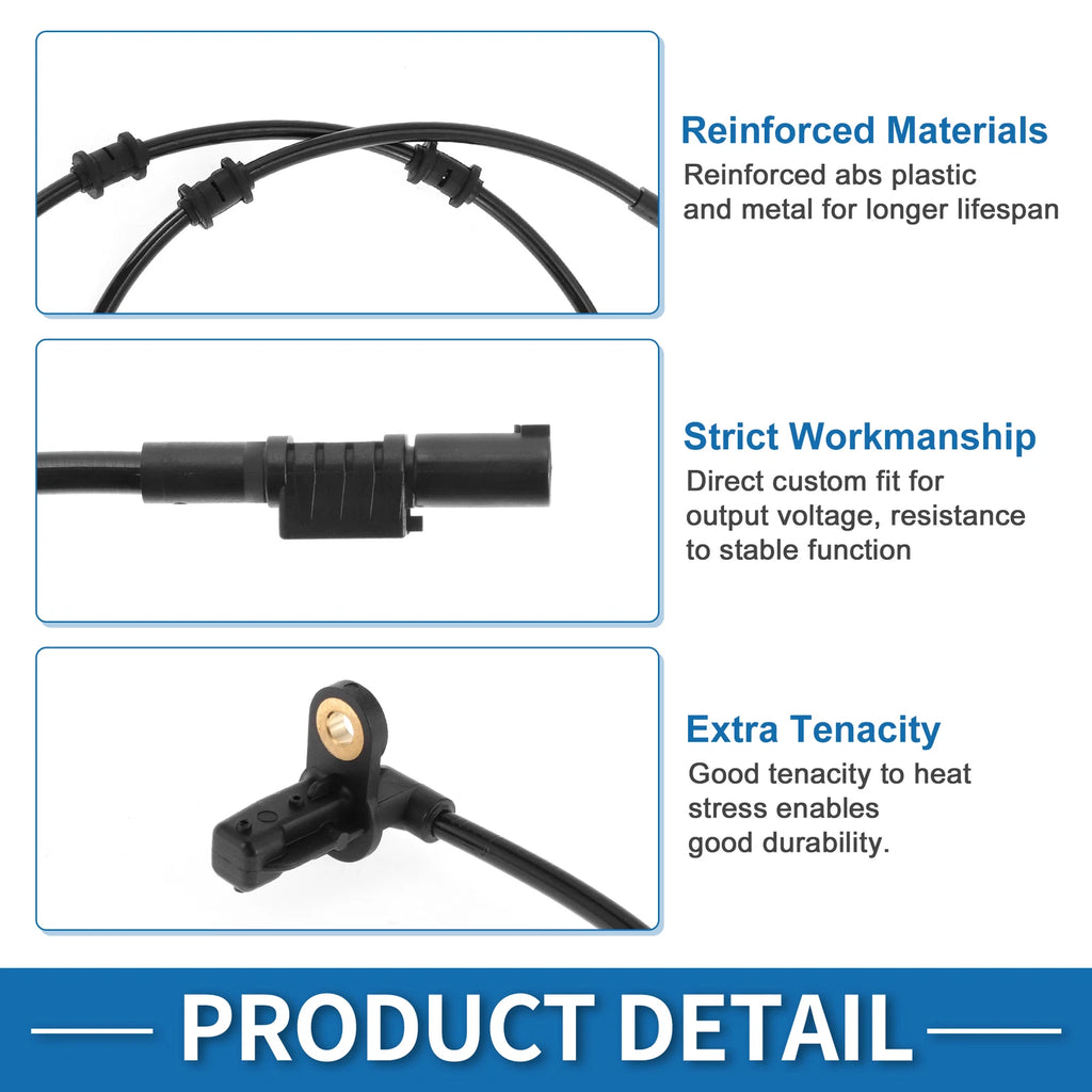 ABS Wheel Speed Sensor Replacement for Mercedes-Benz ML500 (2003–2005)