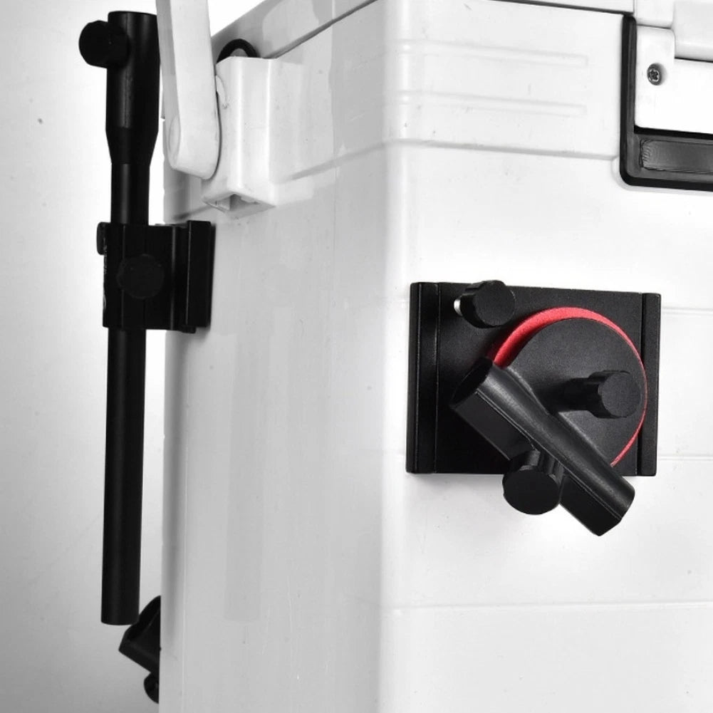 Fishing Box with Quick Release Insert for Rod Mounting