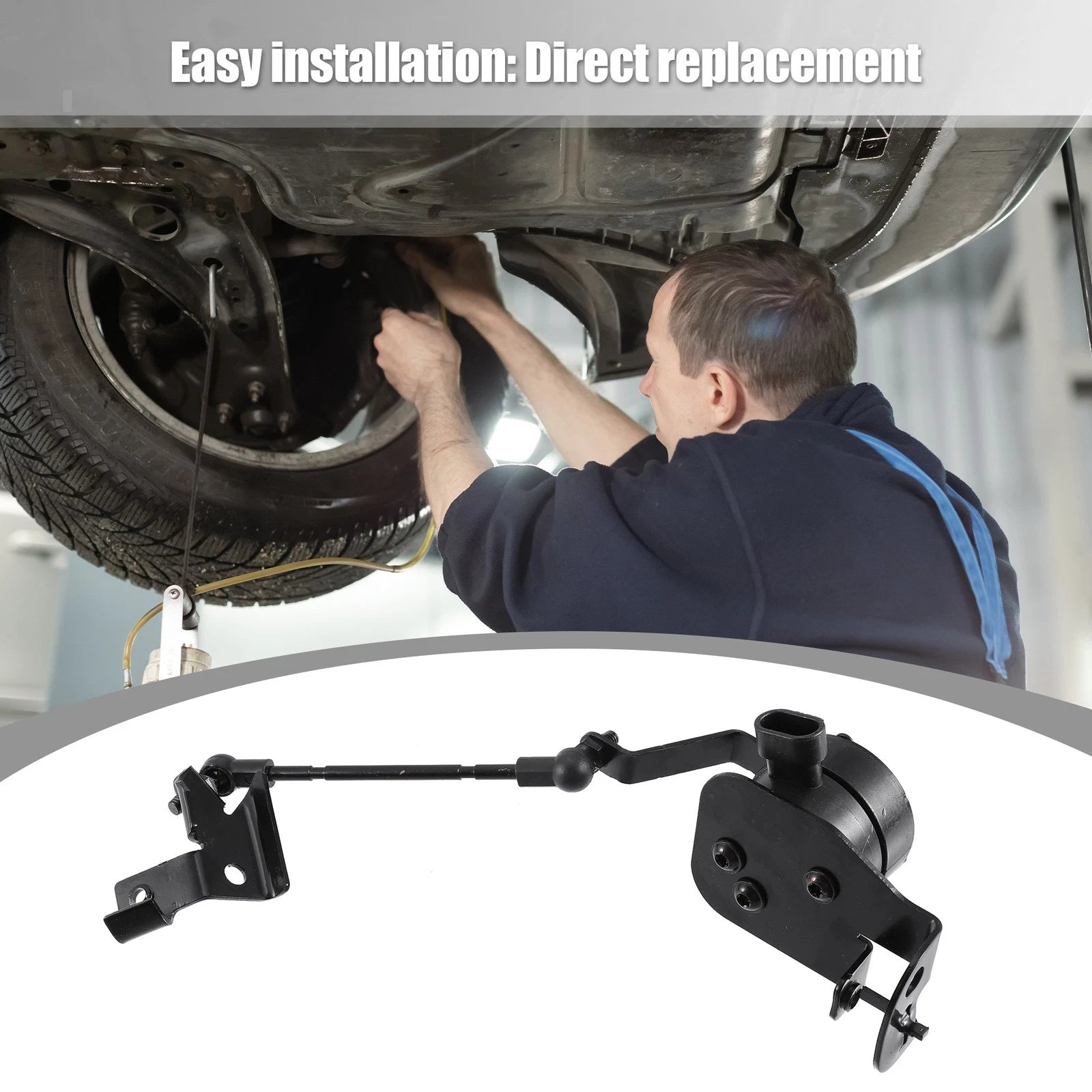Front Right Car Air Suspension Ride Height Level Sensor for Cadillac (2016–2019)