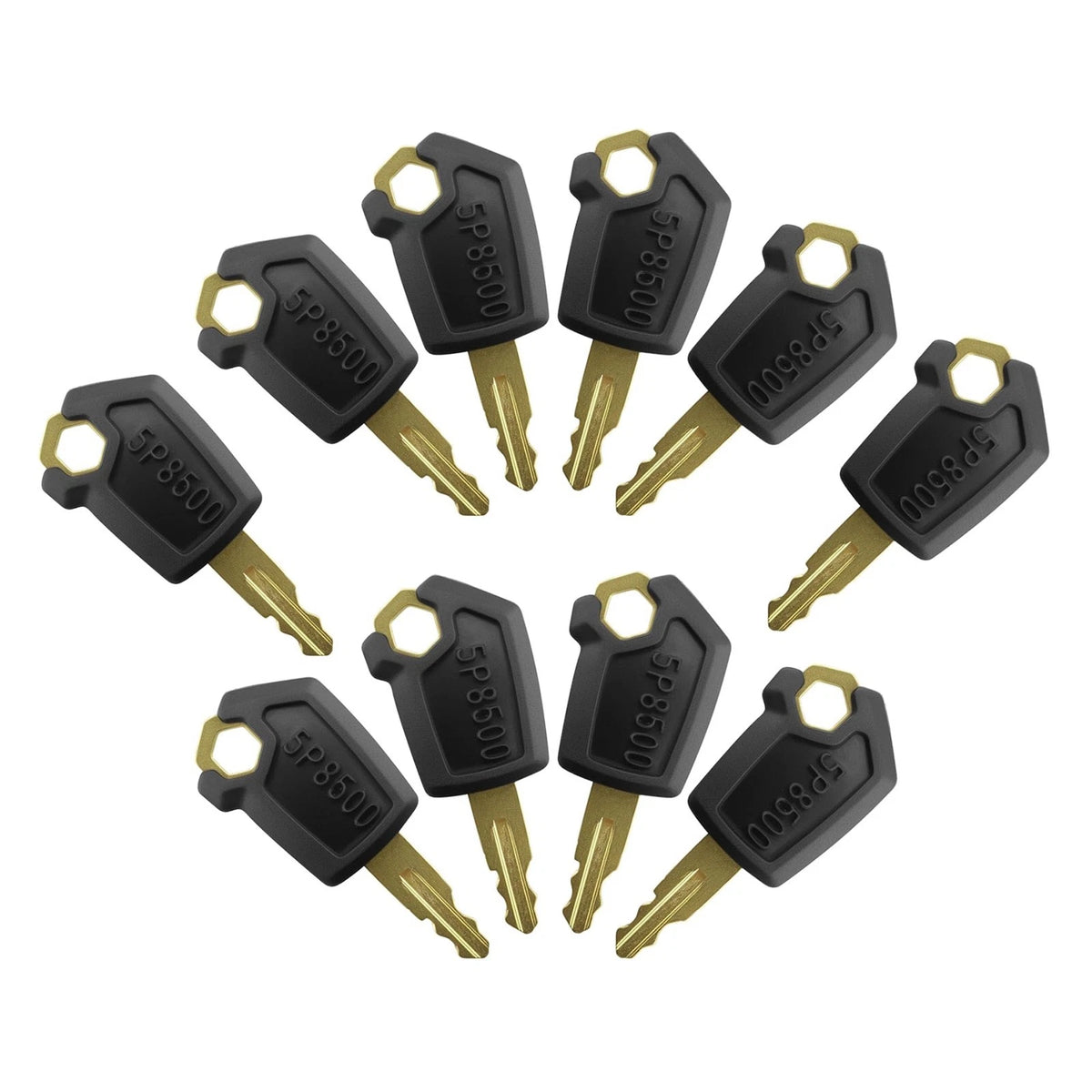 10X Ignition Key for Caterpillar Wheel Tractor Scraper (5P8500)