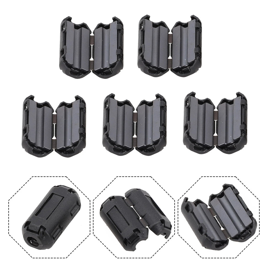 Ferrite Core Beads Set of 5 for Noise Suppression