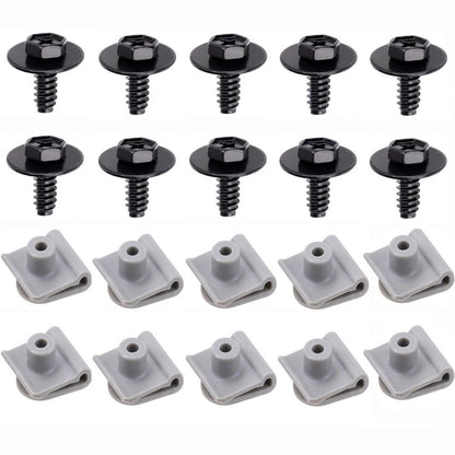 Fender Liner Splash Shield Screws for Mazda 2 3 5 6 CX-3 CX-5 CX-9 (2007–2021)