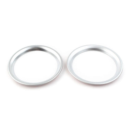 ABS Chrome Cup Holder Trims for Toyota Sienta (2016–2018)