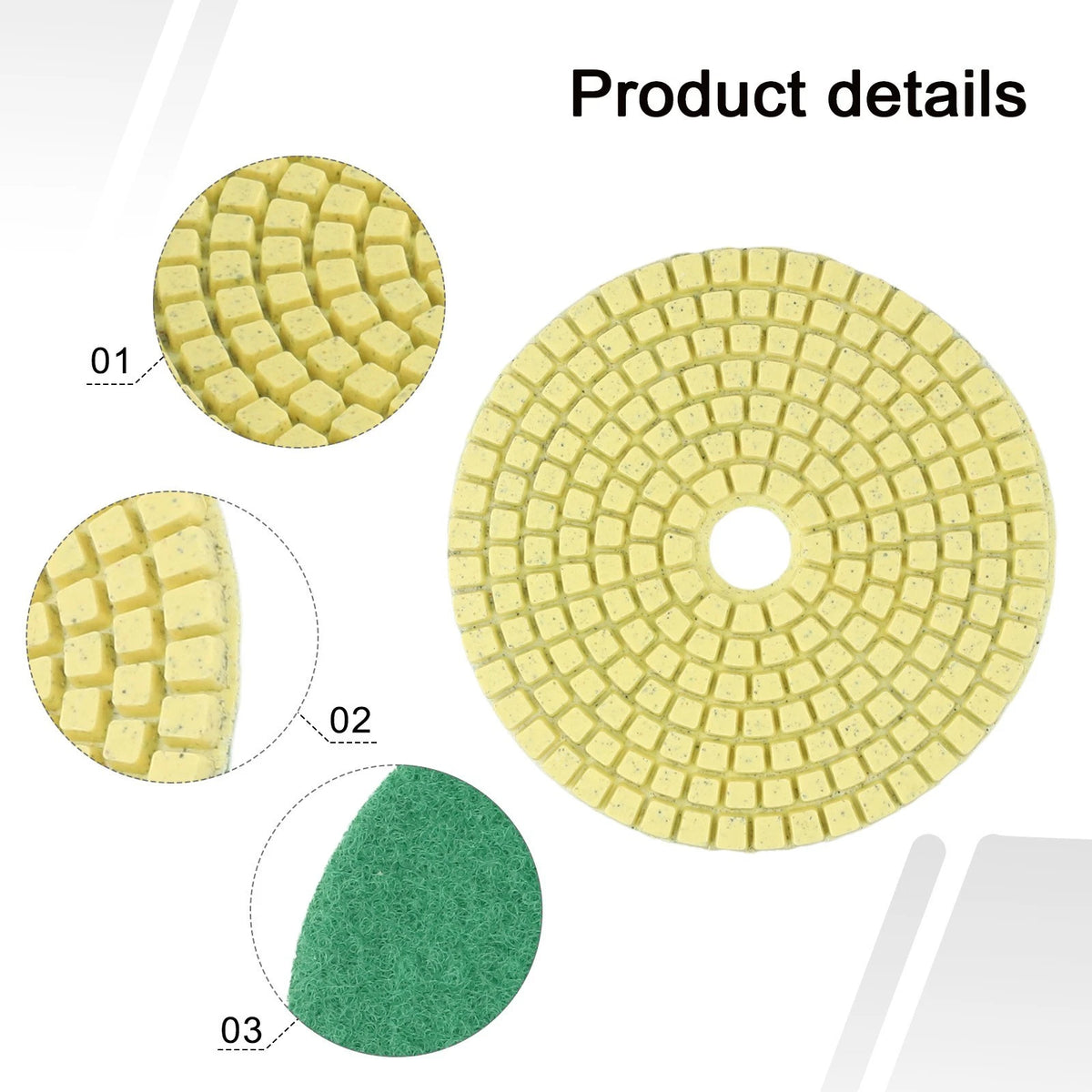 Polishing Pads for Stone Surfaces