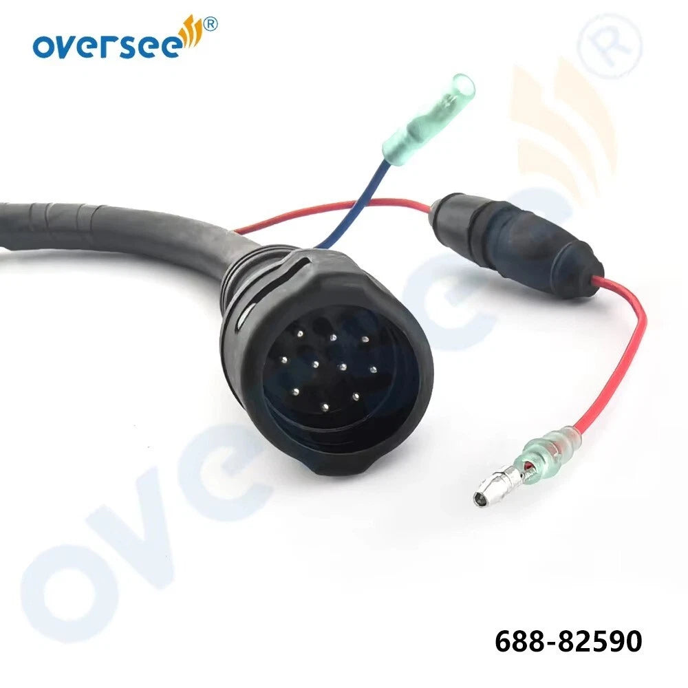 Wire Harness Assy (10P) for Yamaha 2T 50 75 85HP Outboard Motor (688-82590-17-00)