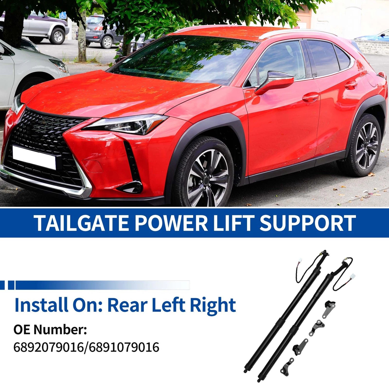 Rear Tailgate Power Lift Support for Lexus NX200t NX300h (2015–2017)