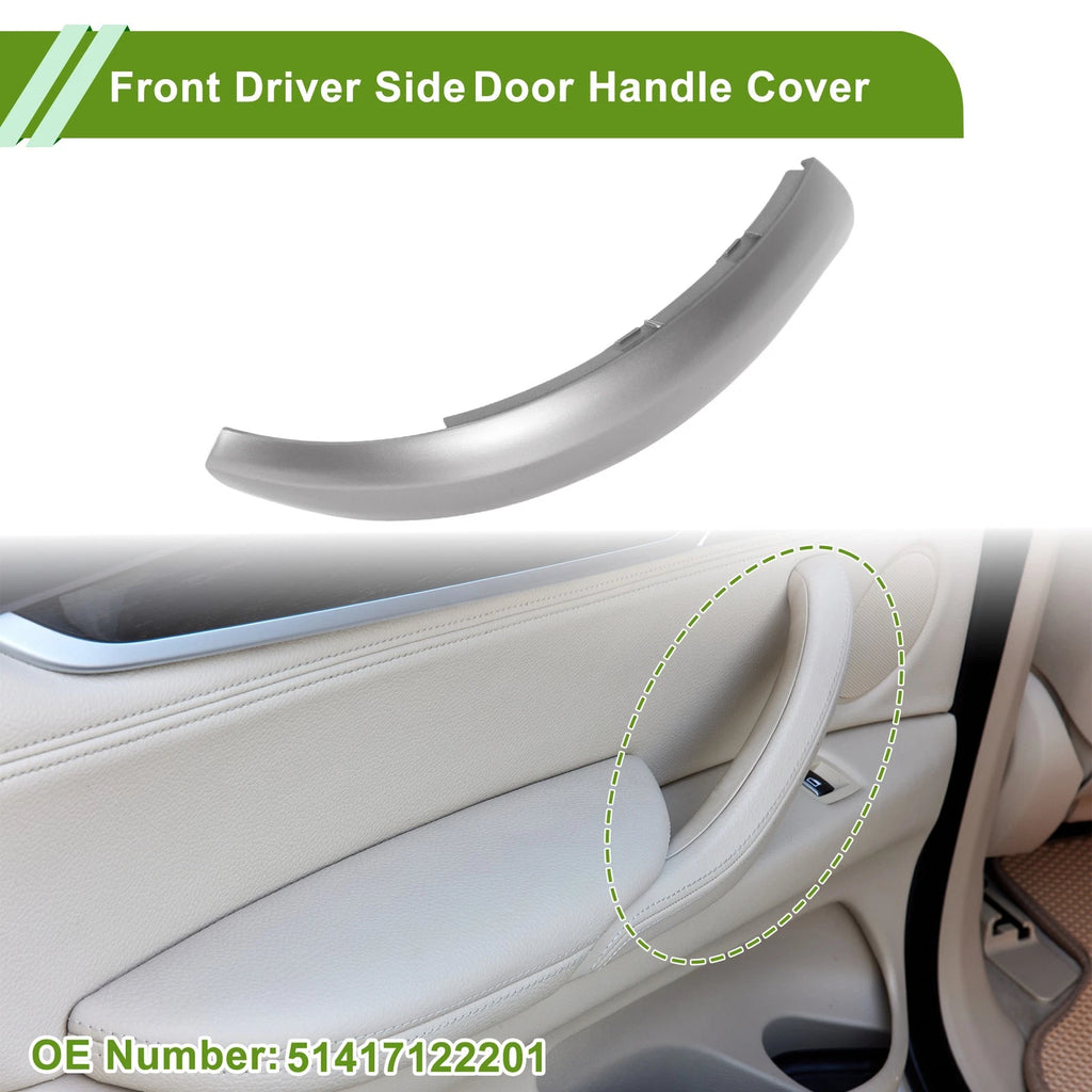 Door Panel Handle Pull Trim Cover Replacement for BMW X5 E53 (1999–2006)