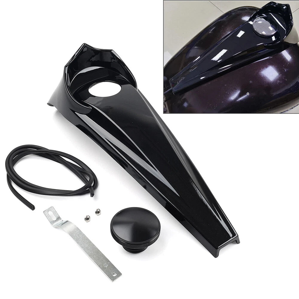 Stretched Dash Panel + Gas Tank Cap For Harley Electra Glide Ultra Limited