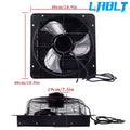 16'' Shutter Exhaust Fan for Wall-Mount Attic (Remote Control)