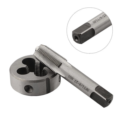 1/8 NPT Tap and Die Set for Automotive Repair Tools