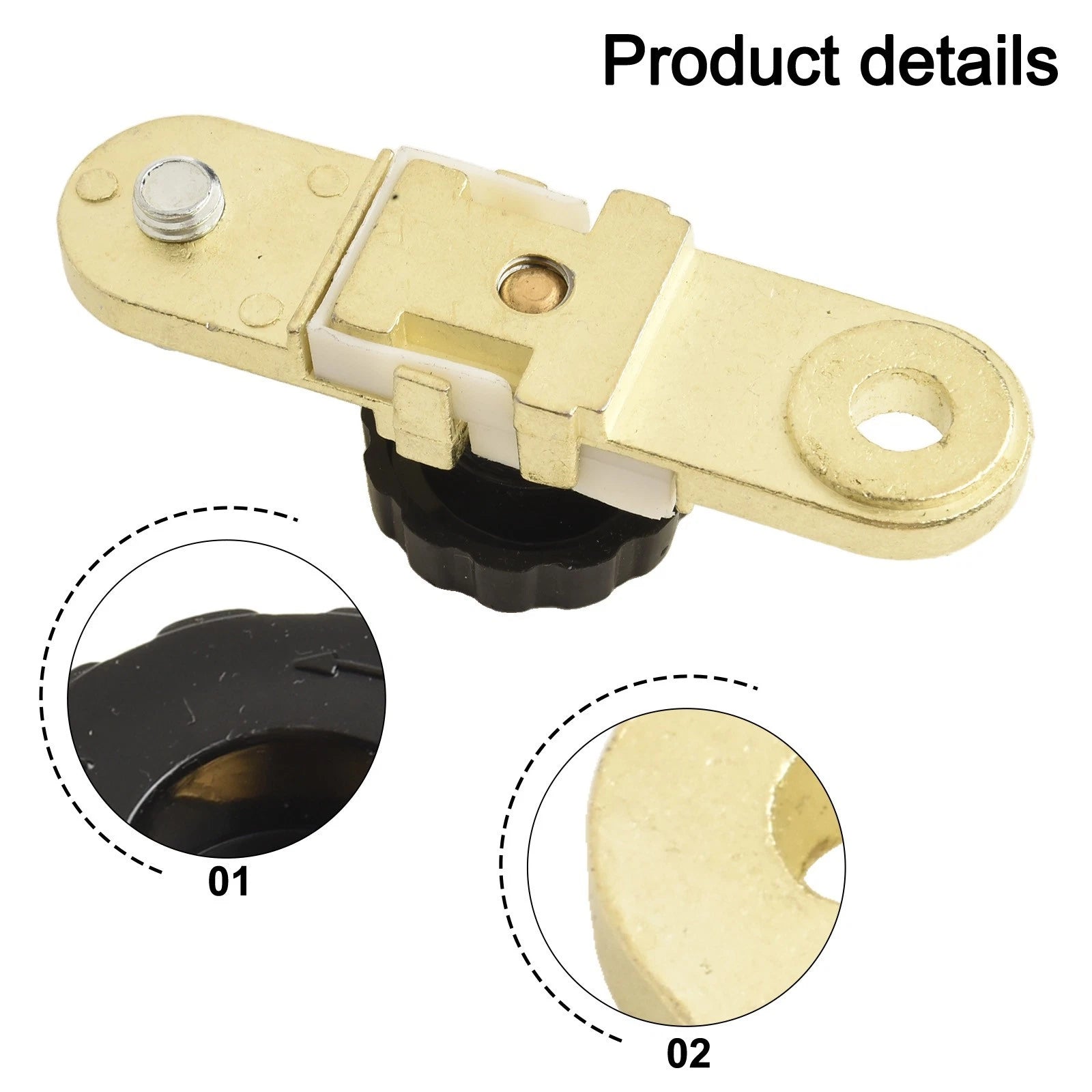 125 Amp Side Post Battery Isolator Switch for Power Control