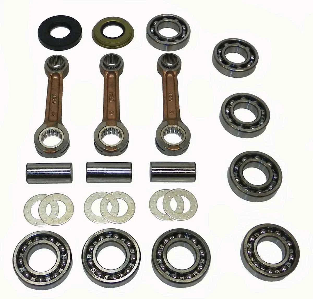 WSM Crankshaft Rebuild Kit for Polaris 1200 PWC (1999–2000) 010-338