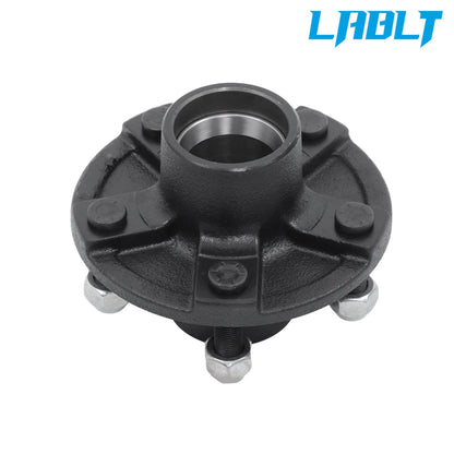 Trailer Hub Kit 5 on 4.5" Bolt for 2000 lbs 1" Spindle (L44643)