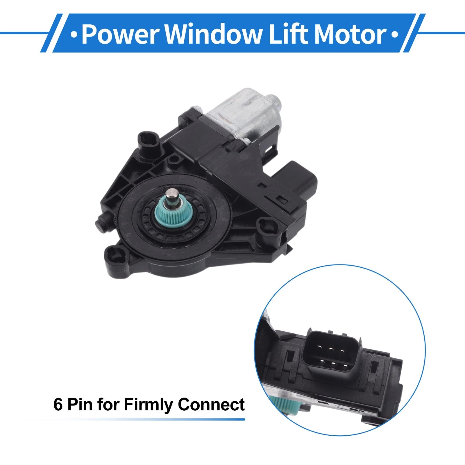 Front Right Power Window Regulator Lift Motor for Dodge Durango (2011–2021)