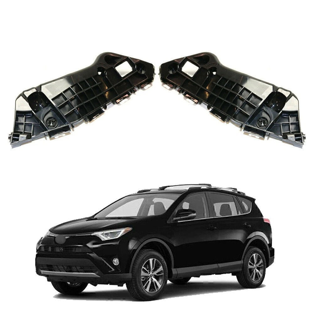 Front Bumper Brackets Retainer Support for Toyota RAV4 (2016–2018) Pair