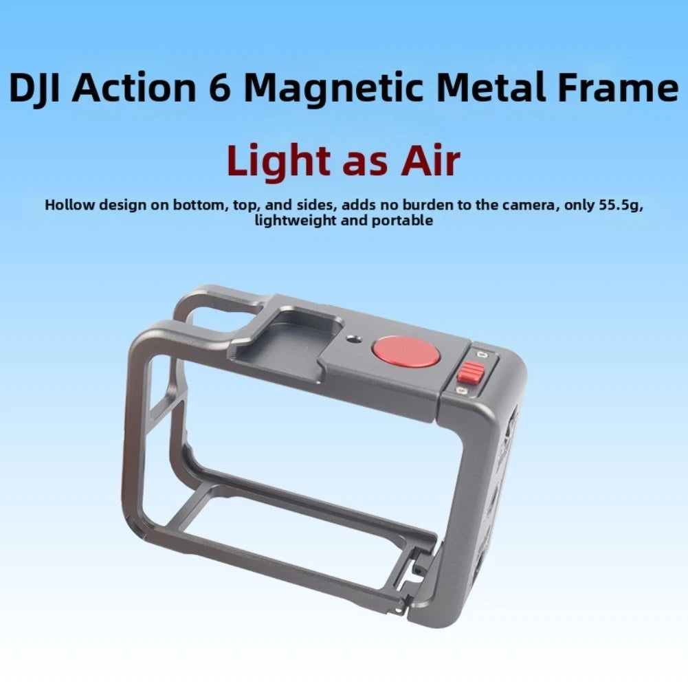 Camera Cage for DJI Action 6 (2023)