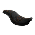 2X Two-Up Seat for Harley Dyna Fat Bob Wide Glide (2006–2017)