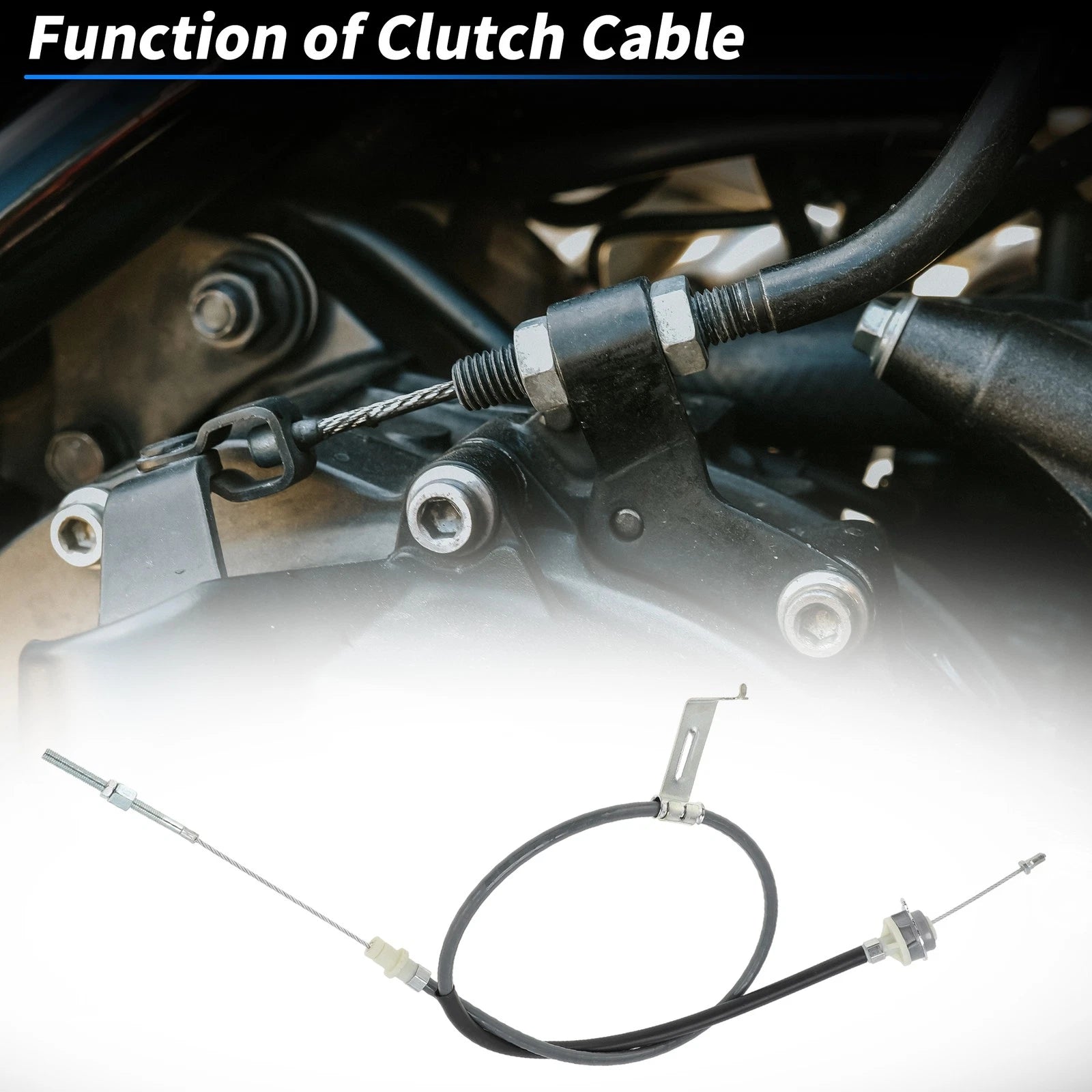 Adjustable Clutch Cable Double Hook Quadrant for Ford Mustang (1979–1995)
