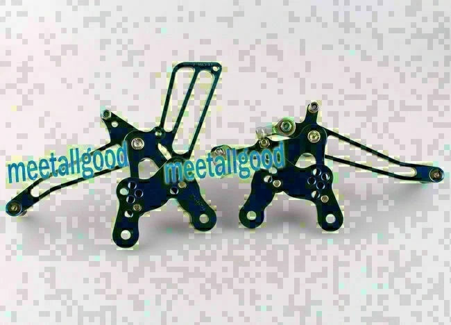 Adjustable Rear Set Foot Pegs for Honda CBR900 (1993–1999) Blue