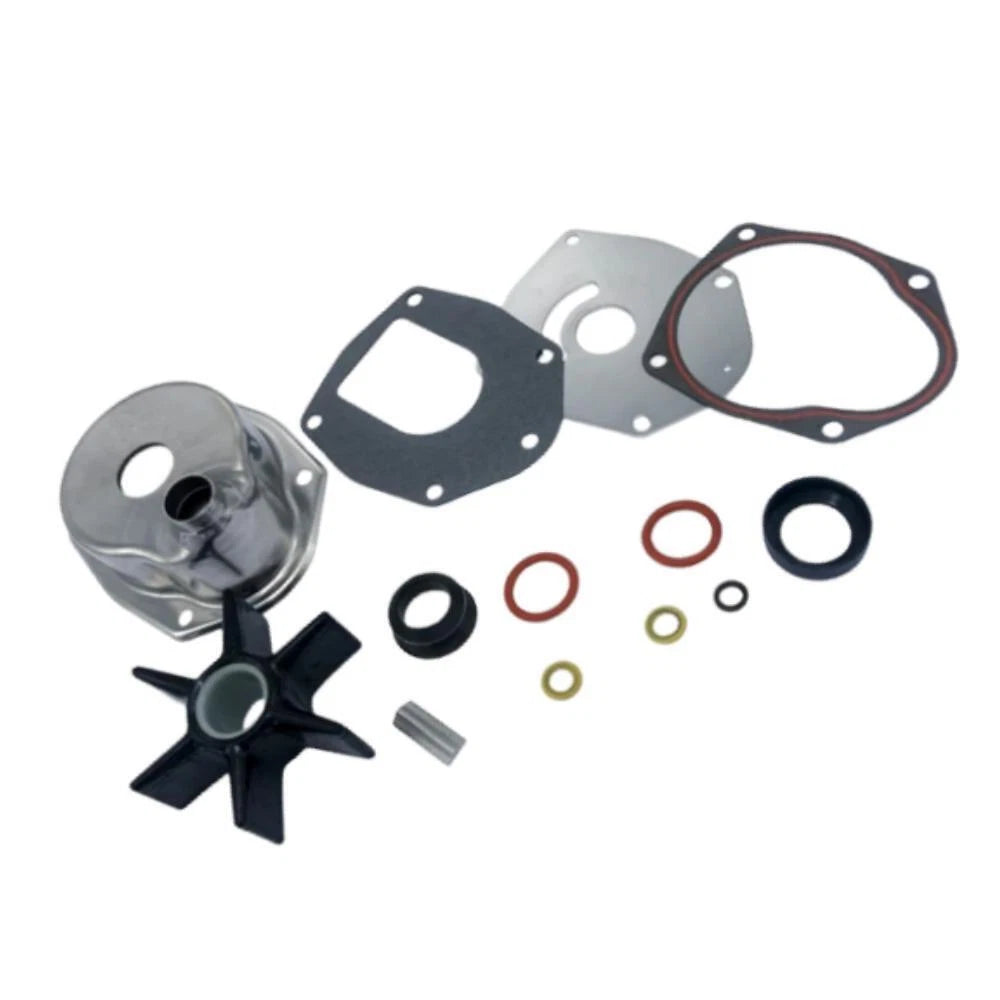Water Pump Impeller Kit with Housing for Mercury 4-Str 75 80 90 100 HP (1975–1990) 46-43024A7