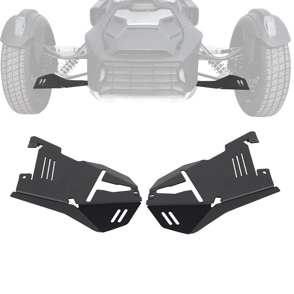 Aluminum Front A-Arm Splash Guard Protector for Can Am Ryker (2019–2023)