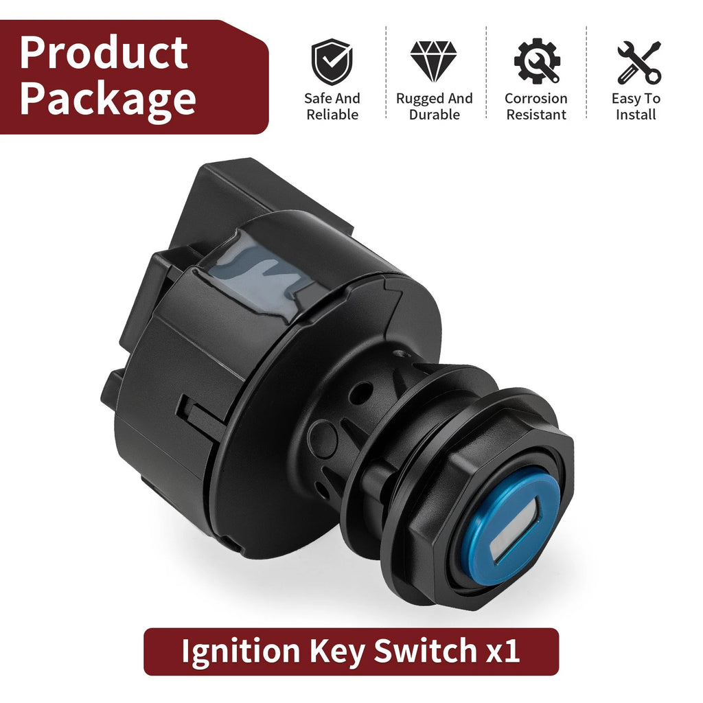 Ignition Key Switch for Can-Am Commander 800/800R, Maverick 1000/1000R (2011–2023)