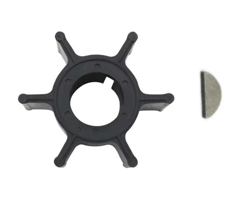 Water Pump Impeller with Key for Yamaha 2 Stroke 8 HP Outboard (662-44352-00)