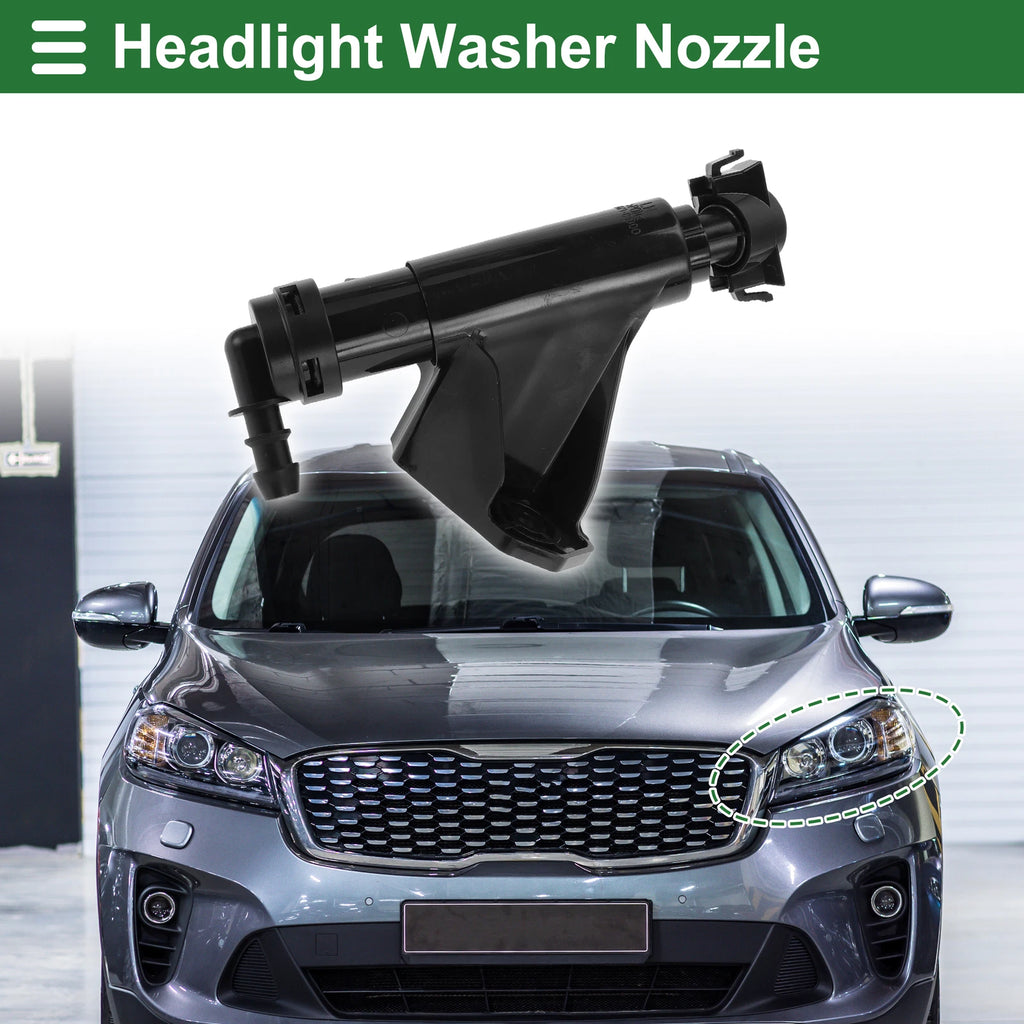 Front Driver Side Headlight Washer Nozzle for Kia Sportage (1994–2004) No. 98671C5000