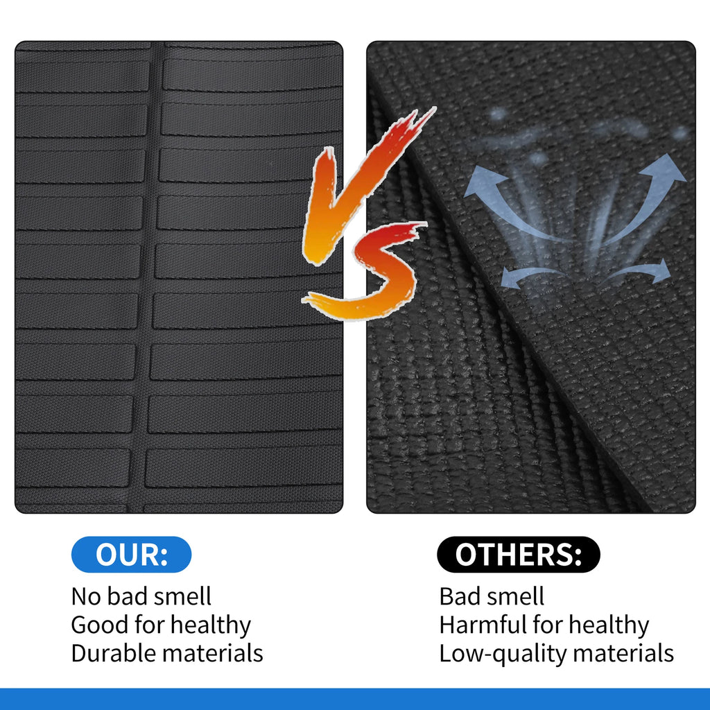 Cargo Liner Rear Trunk Mat for Toyota 4Runner (2013–2025) TPE Long Grid Pattern