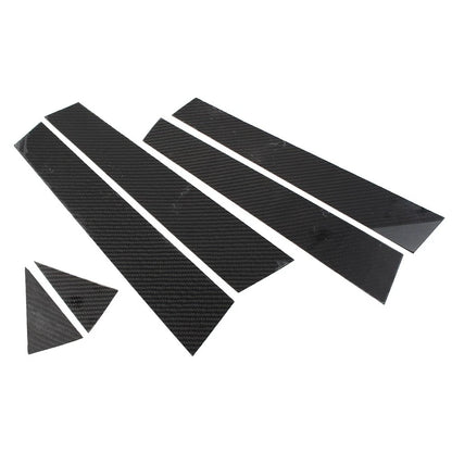 Set of 6 B Pillar Post Cover Trim for Audi A3 (2014–2018)