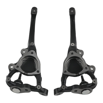 Pair Front Steering Knuckles for Chrysler 300, Challenger (2012–2021) 698-298 Steel