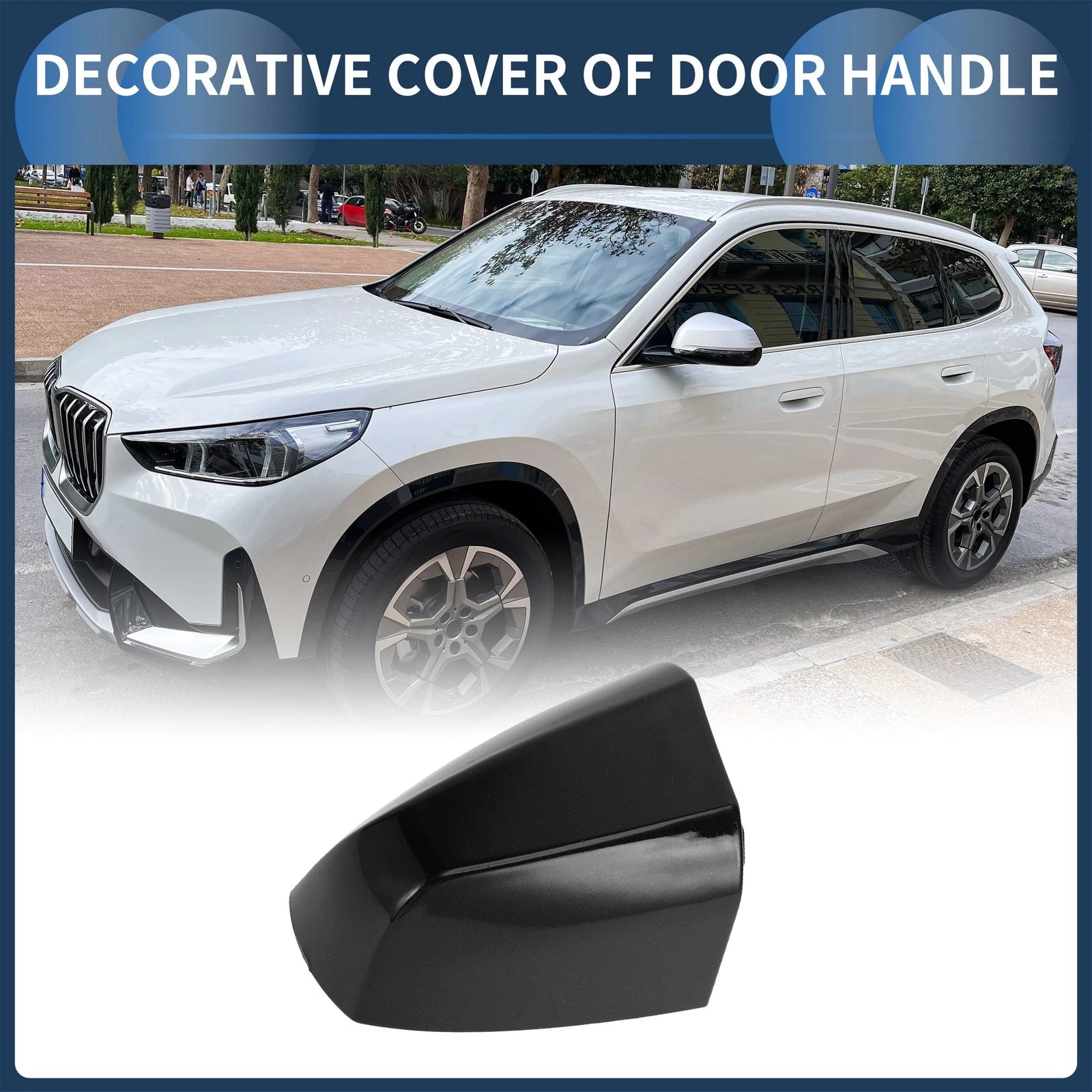 Door Handle Cover Front Left OEM Replacement for BMW X1 X2 X5 (2015–2018)