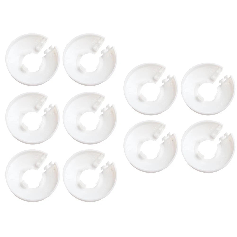 10PCS Pipe Cover Sleeve 50mm Escutcheon Collar for PVC50 DN40 Radiator
