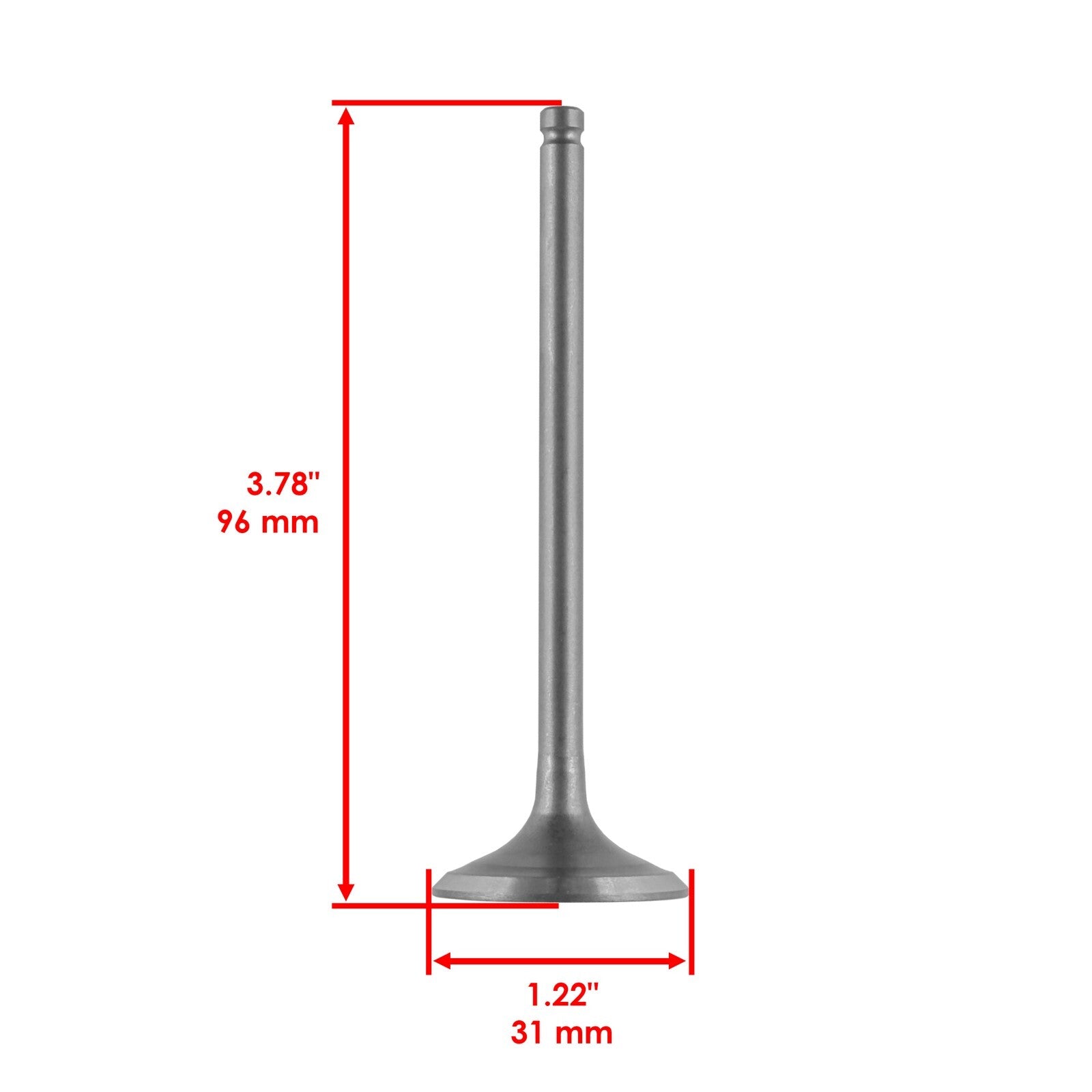 2x Exhaust Valve Kit Replacement for Honda Pioneer 1000 2016–2022