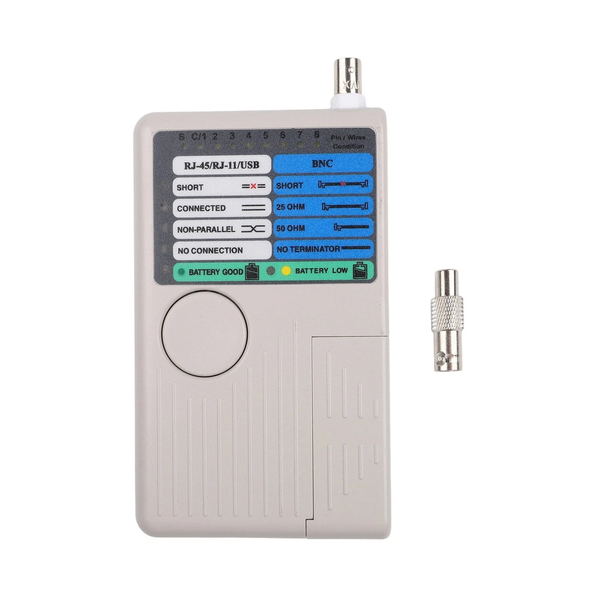 4-in-1 Network Cable Tester for LAN USB RJ11 BNC Cables