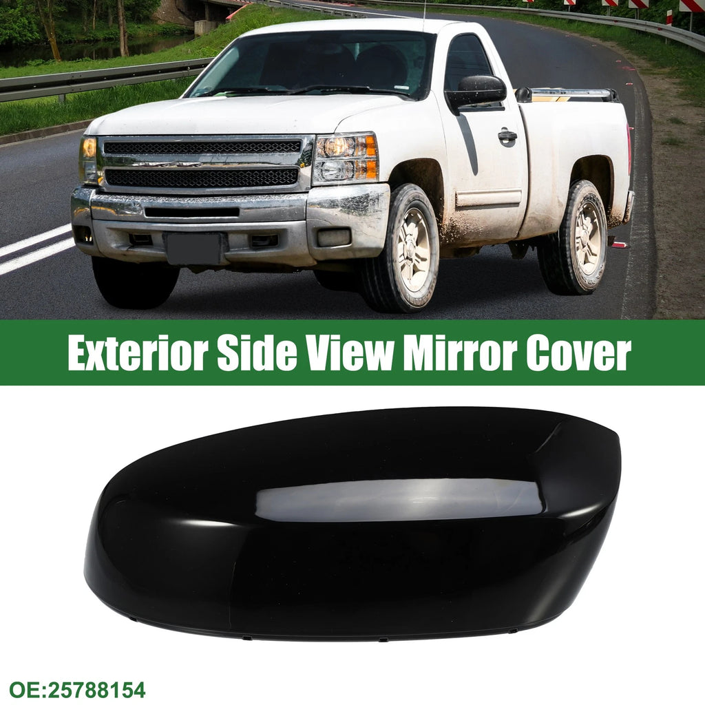 Left Rearview Mirror Cap Replacement for Chevrolet Silverado 1500 (2014–2018)