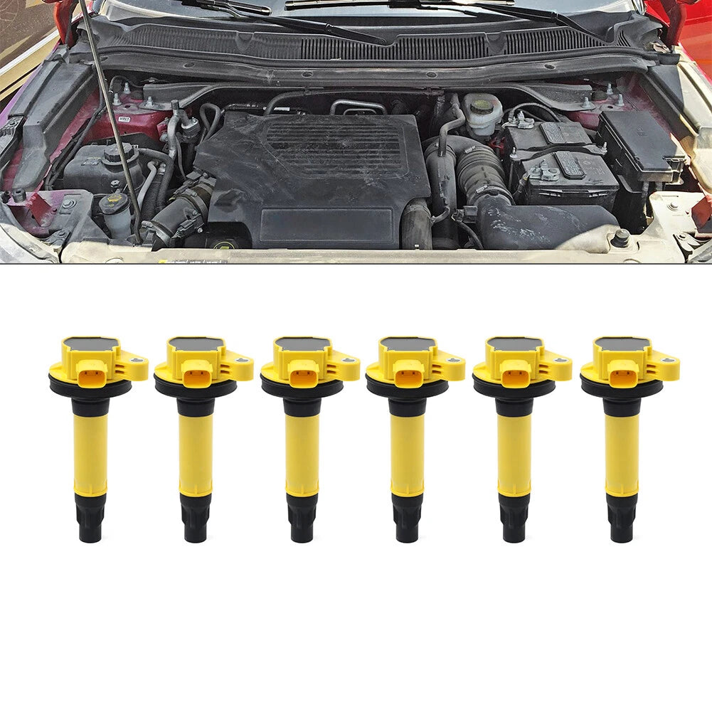 6X Ignition Coil UF553 for Ford Edge Explorer Mustang (2007–2019)